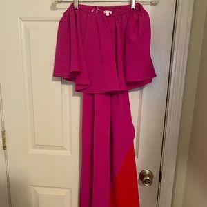 Pink with a hint of orange Dress